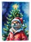 Edge Collections - Multicolor - Holiday Season Winter Wonderland Decorative Flag - 1 Piece